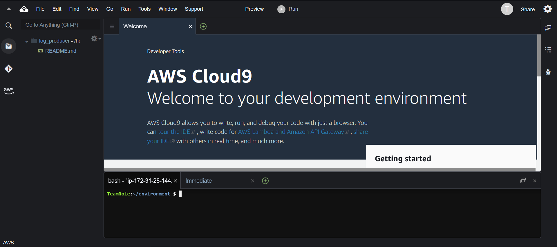 cloud9_create